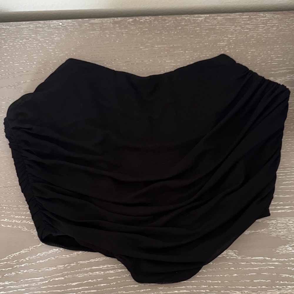 Corset zip top